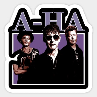 Cry Wolf for a-ha Synth-Pop Fan Apparel Sticker